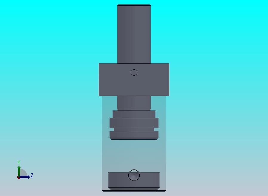 单作用液压缸（前法兰固定）65x45x62 mm
