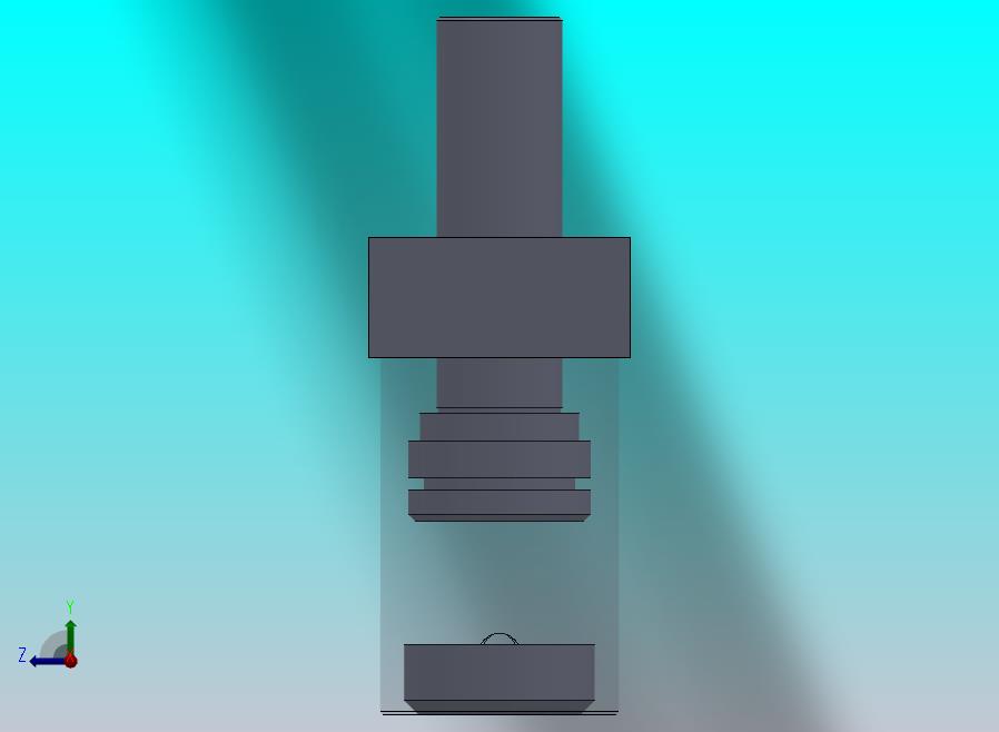 单作用液压缸（前法兰固定）65x45x62 mm