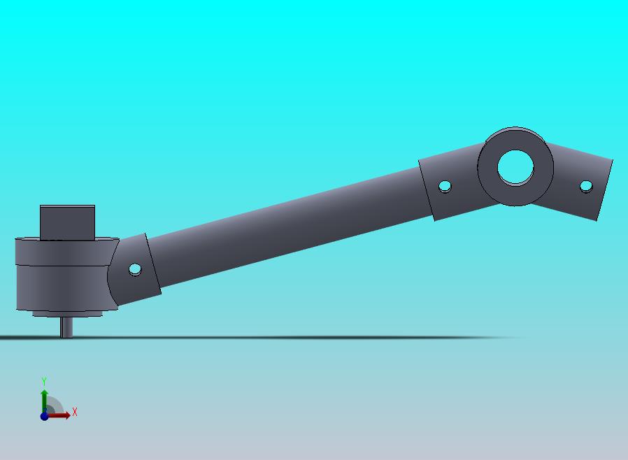 摇臂转向架机构