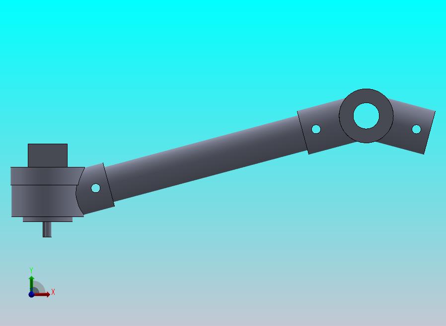 摇臂转向架机构