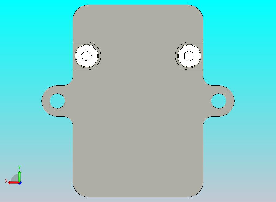 CUAV RM3100指南针的高质量3D模型。