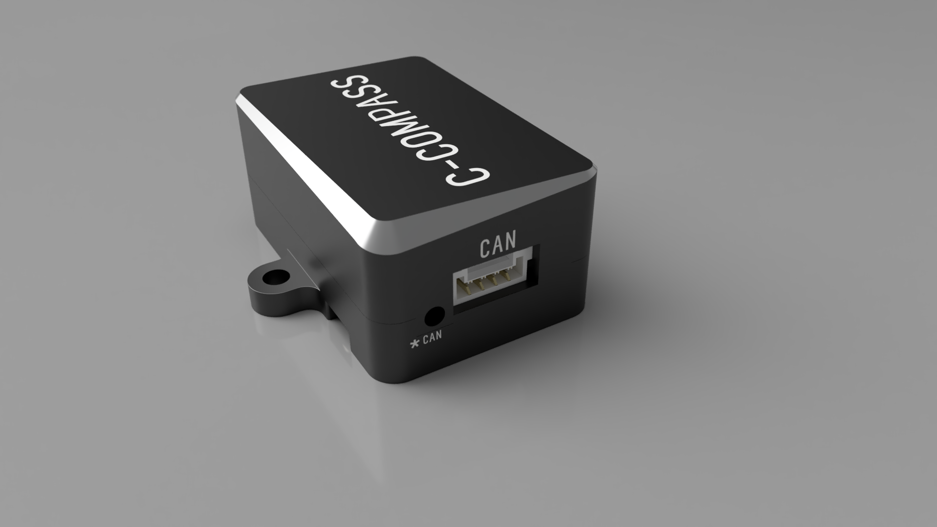 CUAV RM3100指南针的高质量3D模型。