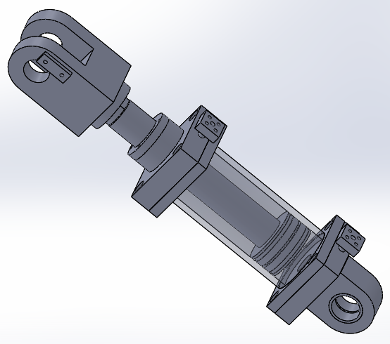 磨机型液压缸220x125x450 mm