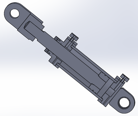 磨机型液压缸220x125x450 mm