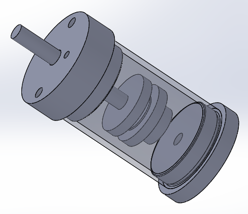 专用气缸50x10x35 mm