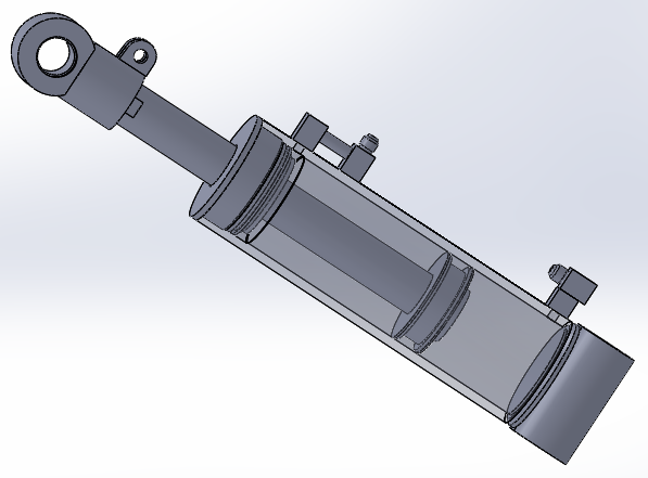 焊接式液压缸（前后安装）110x50x300 mm