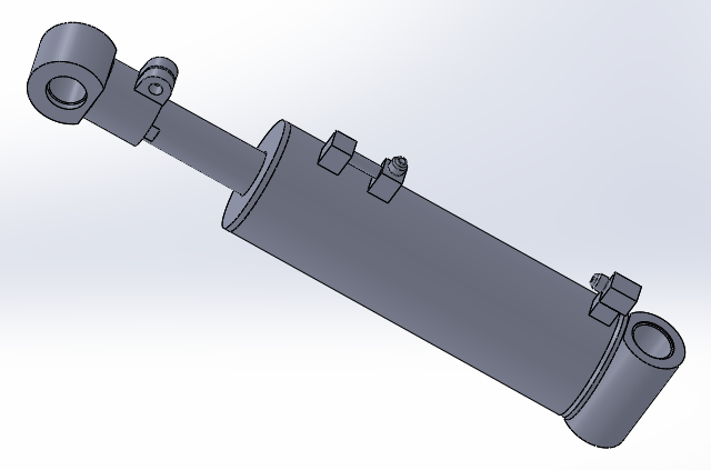 焊接式液压缸（前后安装）110x50x300 mm