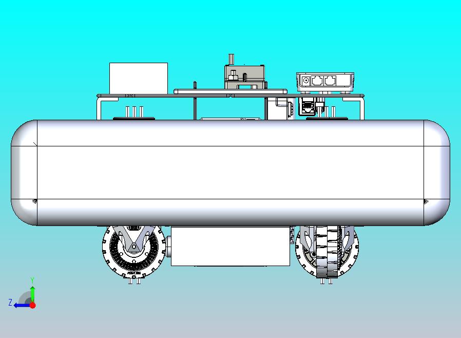 REV MAXSwerve模块的紧凑型转弯底盘