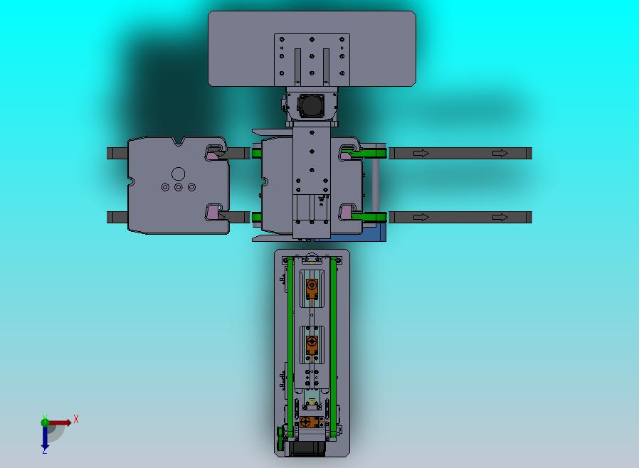 可伸缩皮带上料机构