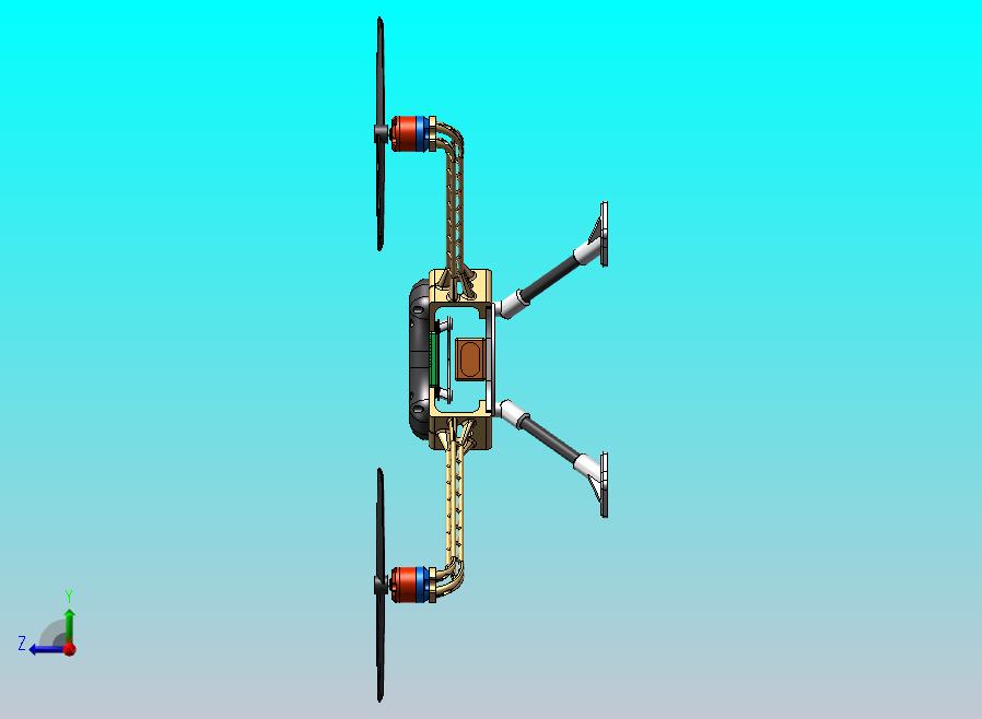 500轴距四旋翼无人机