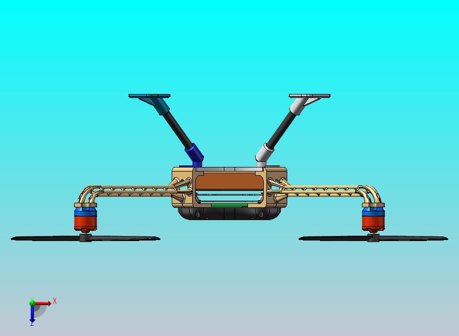500轴距四旋翼无人机