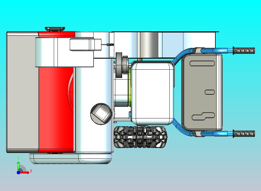 螺旋铲雪机模型