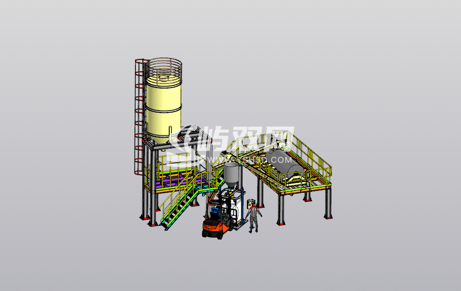 石膏混合料加工设备