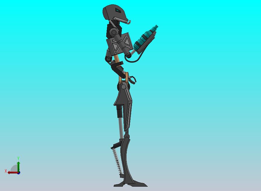 武装机器人简易造型