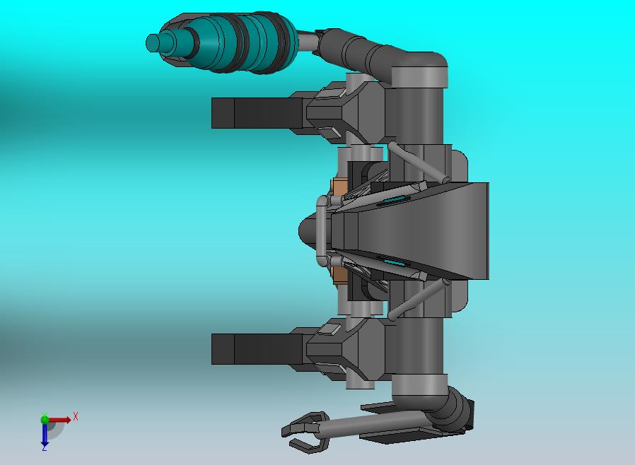 武装机器人简易造型
