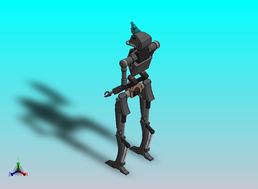 武装机器人简易造型