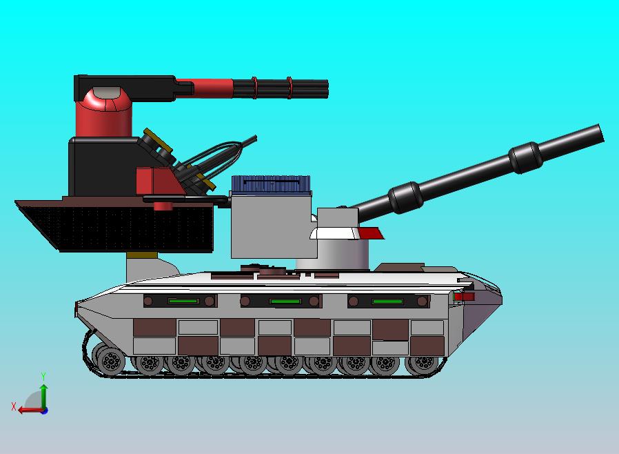 玩具坦克车模型