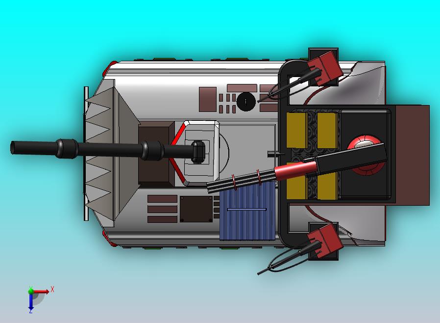 玩具坦克车模型