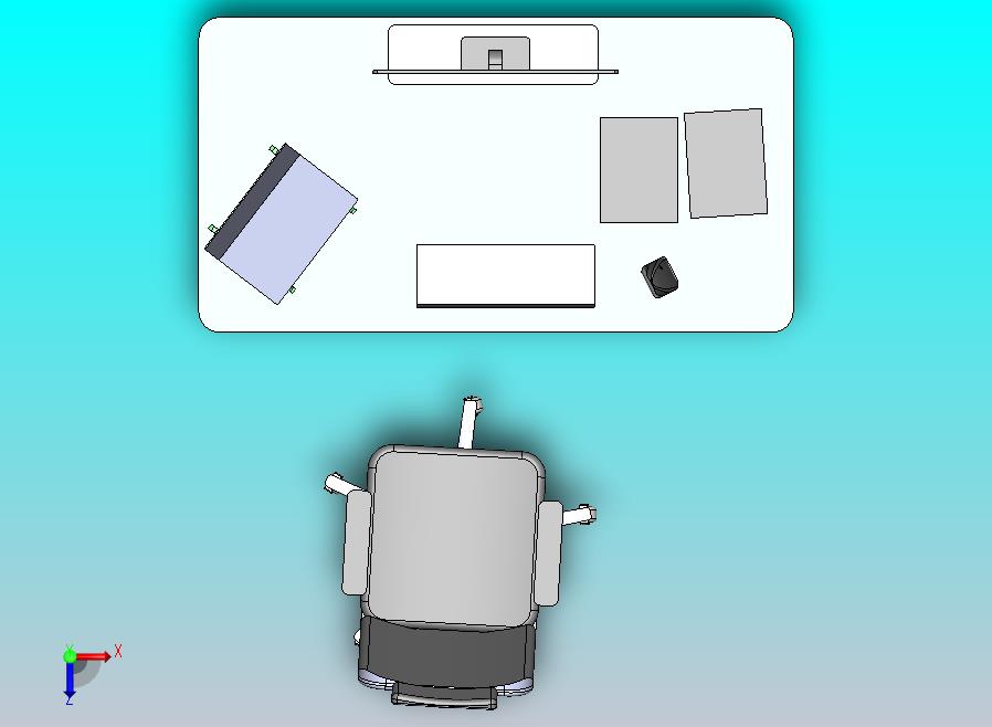 符合人体工学的工作站