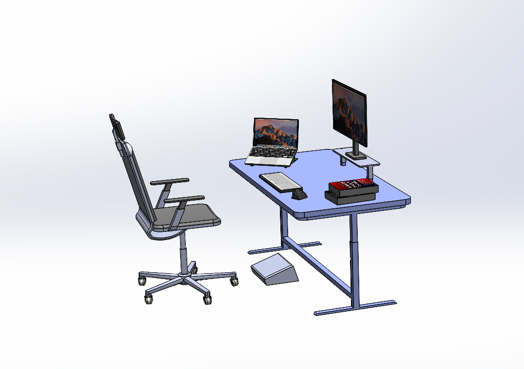 符合人体工学的工作站