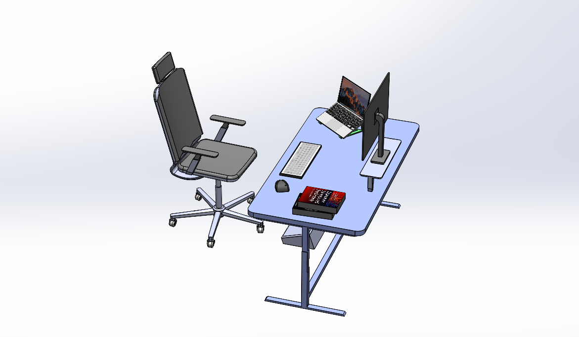 符合人体工学的工作站