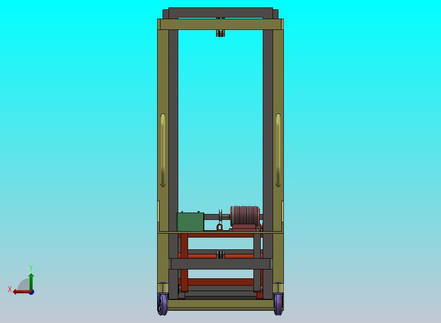 液压双室动力举升机