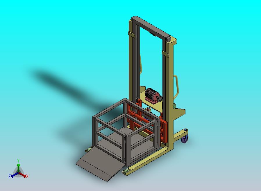 液压双室动力举升机