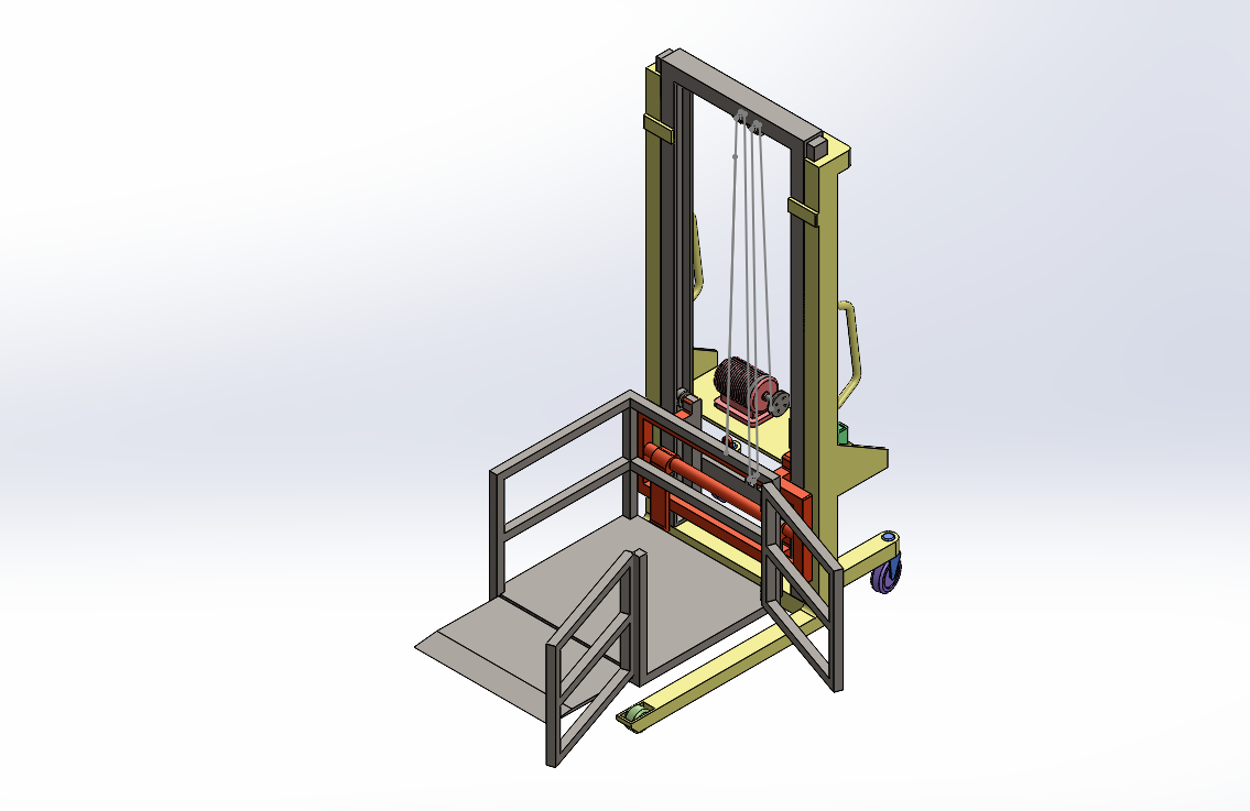 液压双室动力举升机