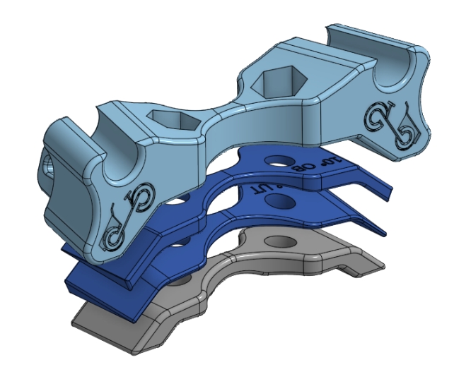 Rie!sel 挡泥板夹式适配器