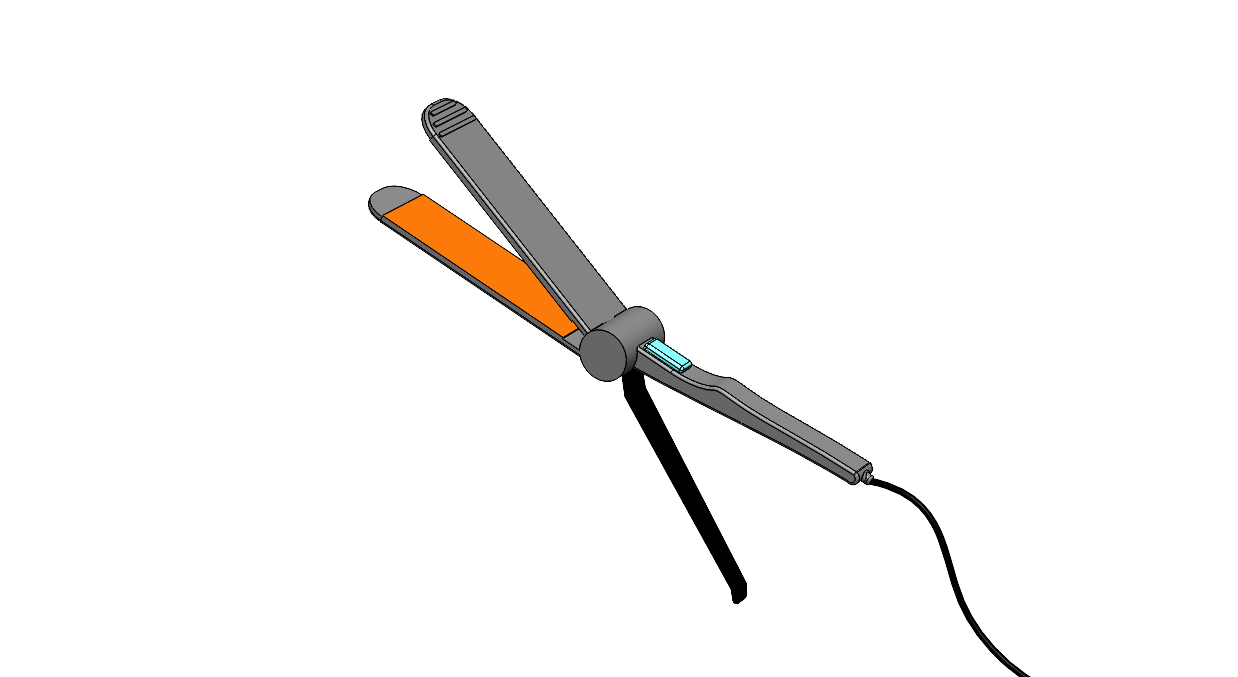 符合人体工学的直发器