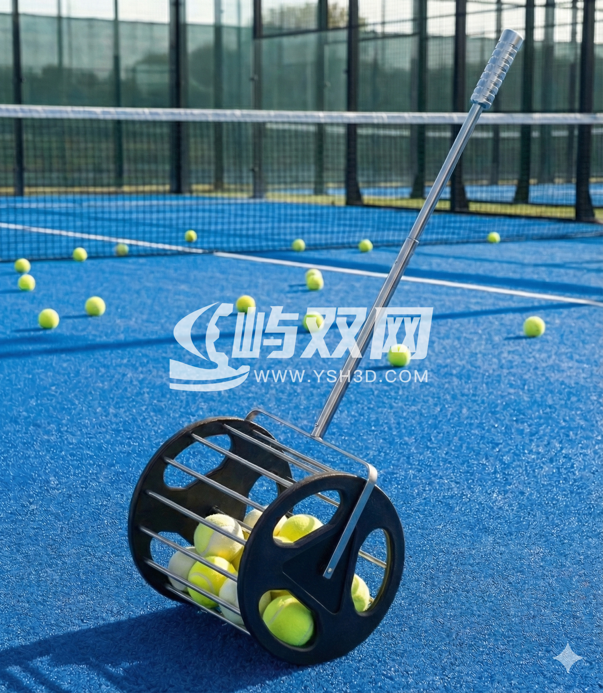网球捡球滚筒
