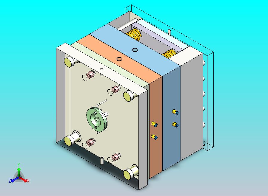 汽车应急启动器外壳模具