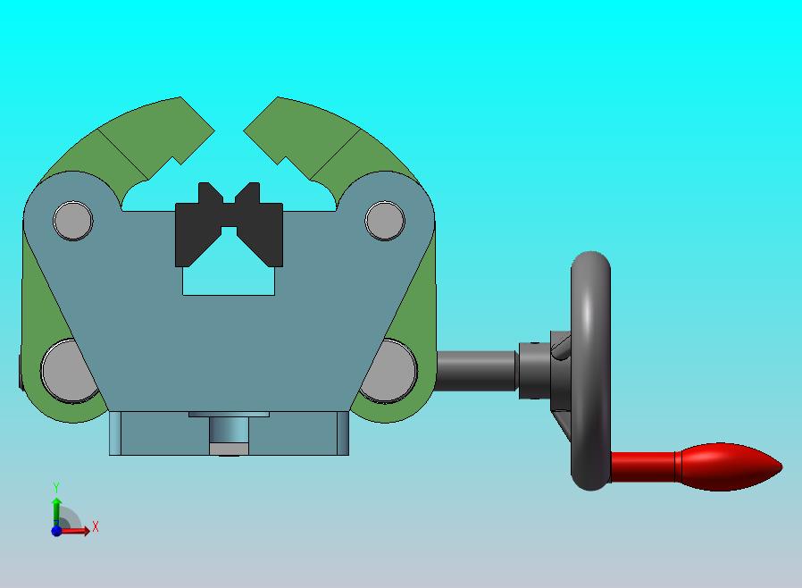 自定心式钢管夹具