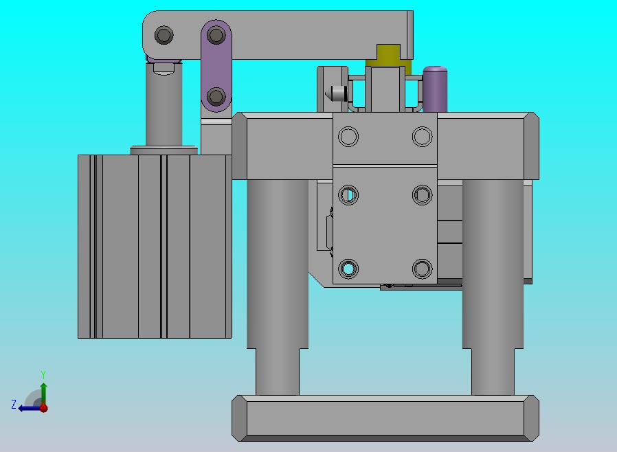 基于连杆机构的定位压紧机构