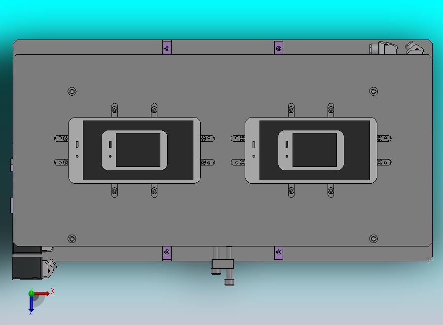 基于同步带的对中定位机构