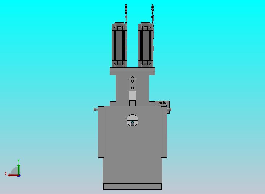 基于凸轮的气缸平移机构