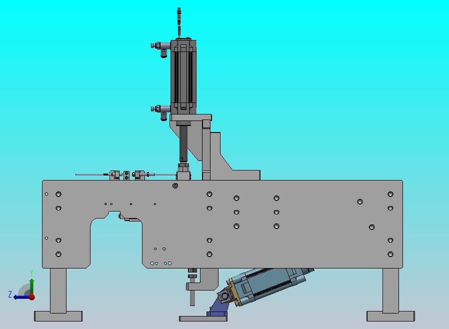 基于凸轮的气缸平移机构
