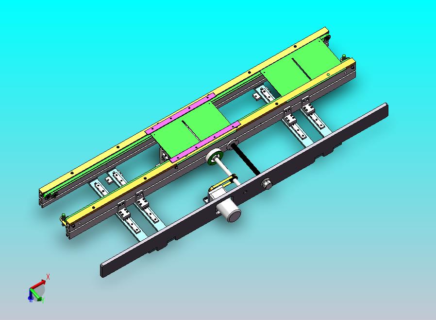 可变间距长平皮带输送机