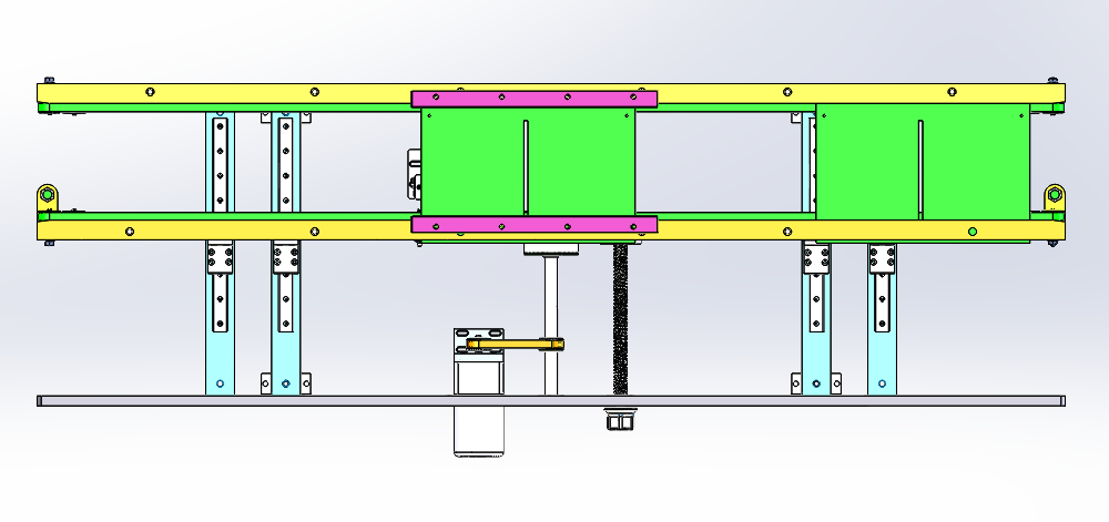 可变间距长平皮带输送机