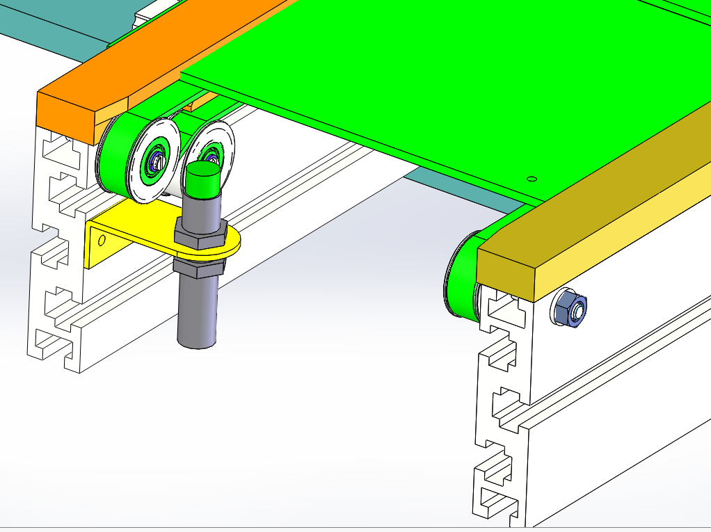 可变间距长平皮带输送机