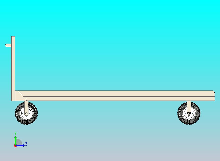 不锈钢手推车，用于搬运货物（生鲜食品）