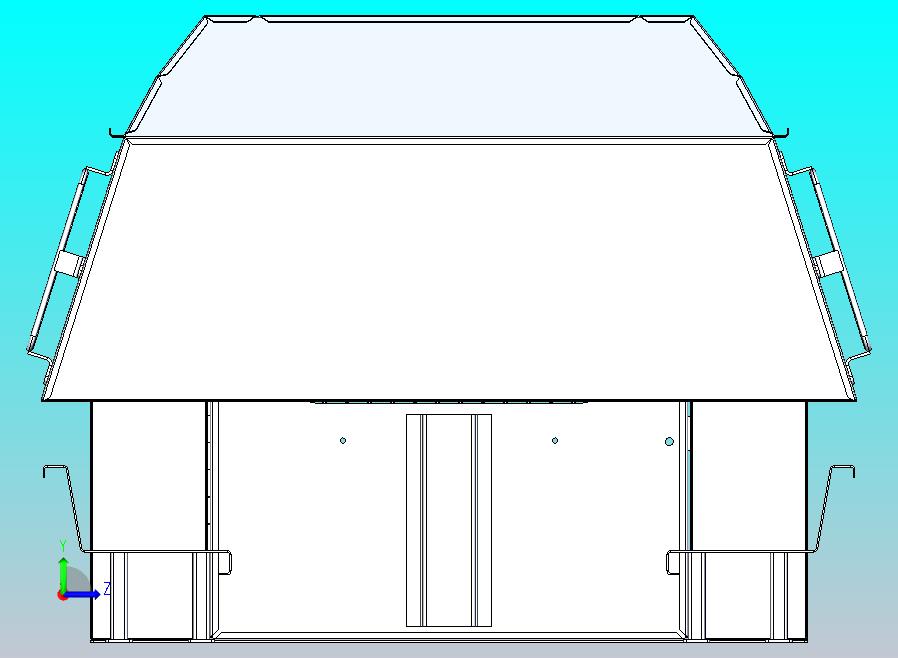 天篷警车-双人驾驶室