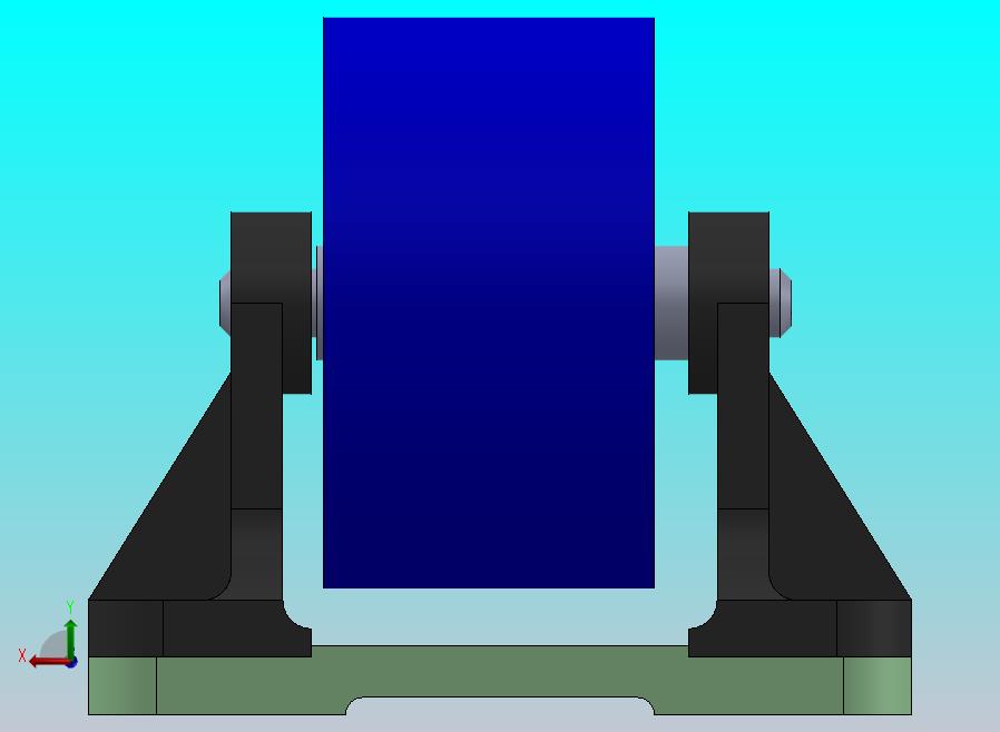 带安装座的 V 型槽滚轮