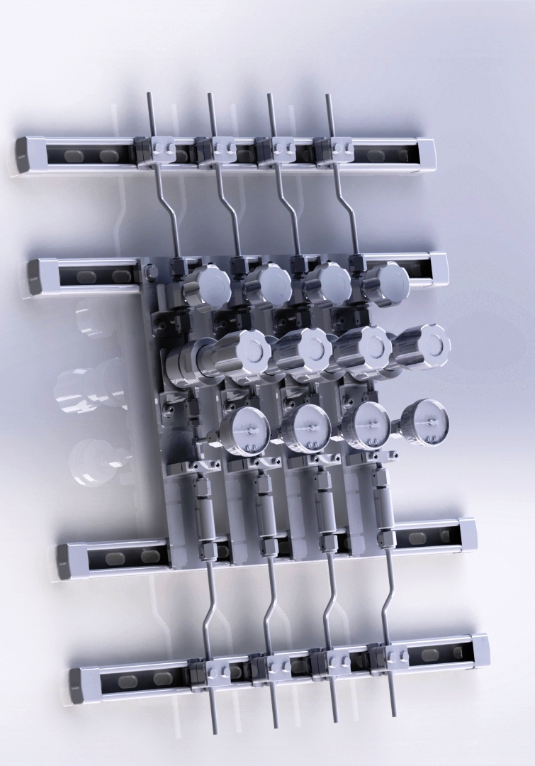 高纯度阀门歧管面板