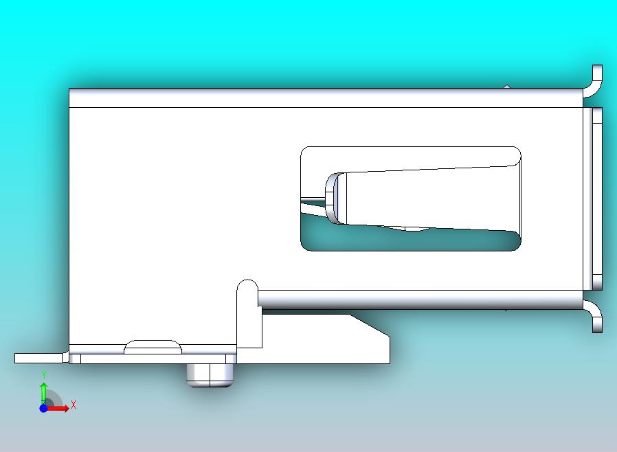 USB 2.0 A型全SMT焊尾