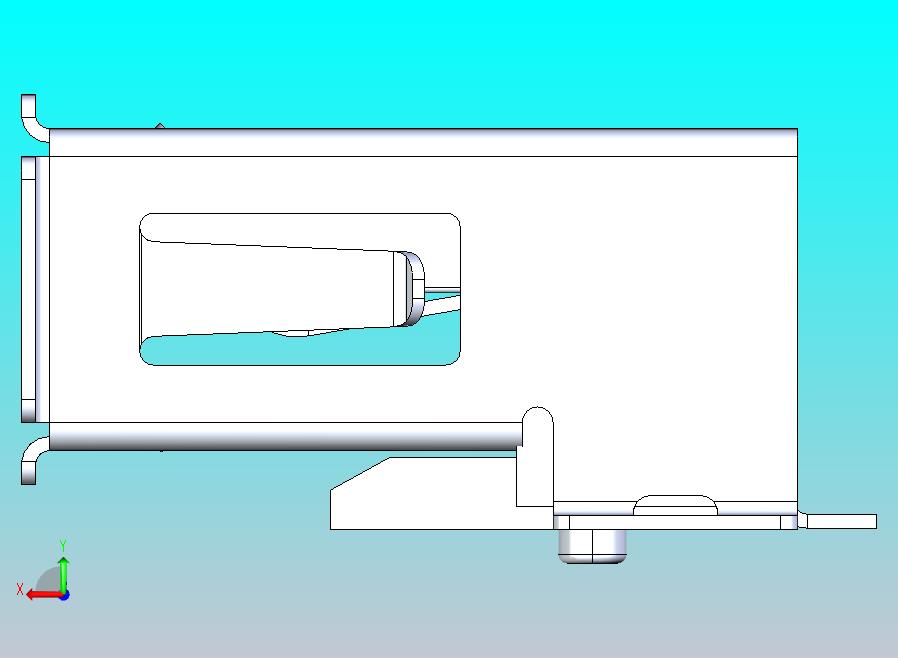 USB 2.0 A型全SMT焊尾