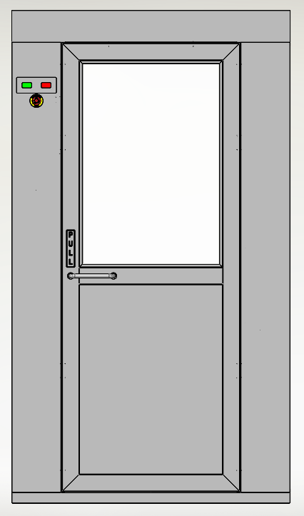 洁净室风淋室 (1)