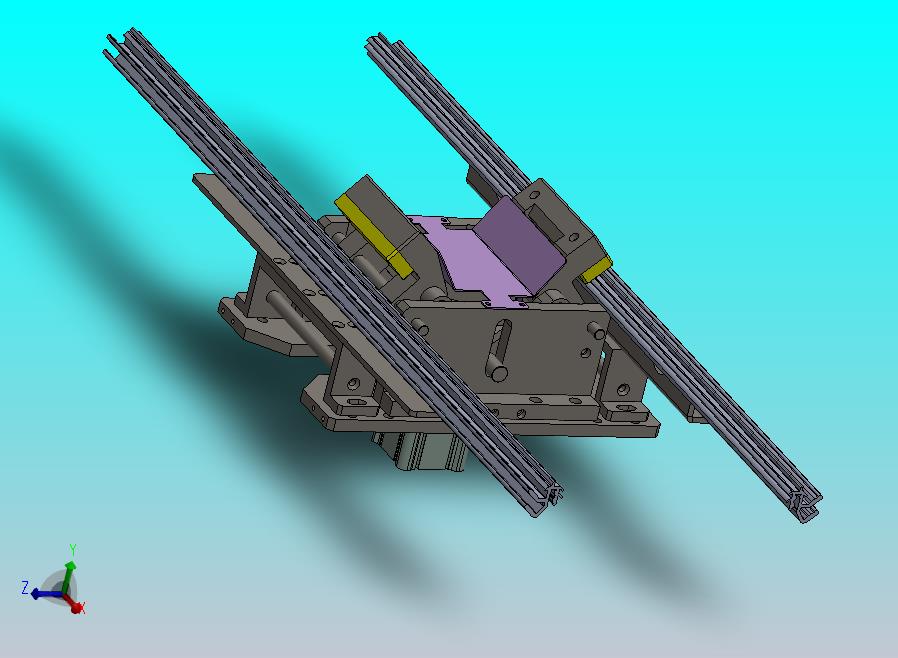 连杆机构的气缸压紧机构