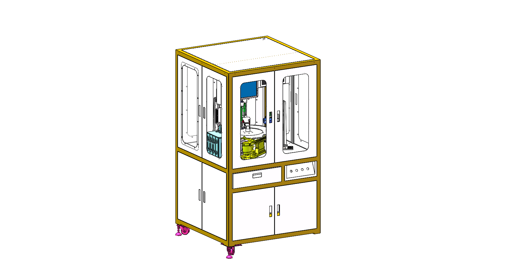 六面体高速检测设备