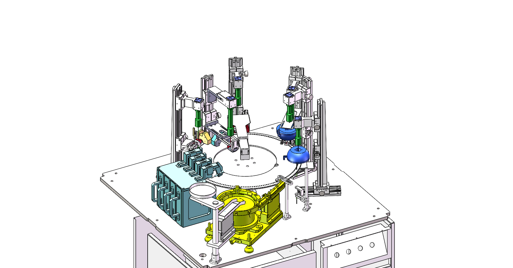 六面体高速检测设备